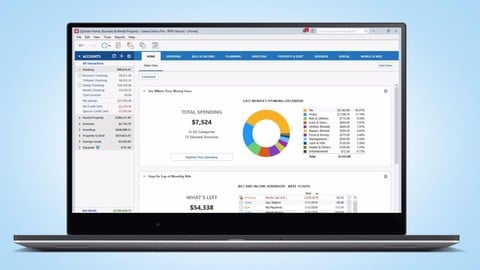 Organize Your Money With Quicken – Basic & Advanced