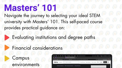 Becoming a Master: Graduate Program Exploration