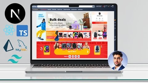 Build & Deploy The Best Ecommerce Website React Next.js 2025